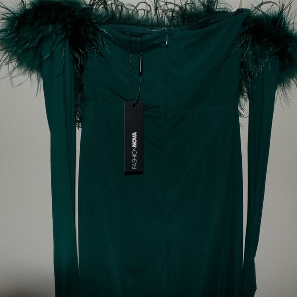 Raina Gloved Midi Dress Set - FASHION NOVA - Picture 7 of 15